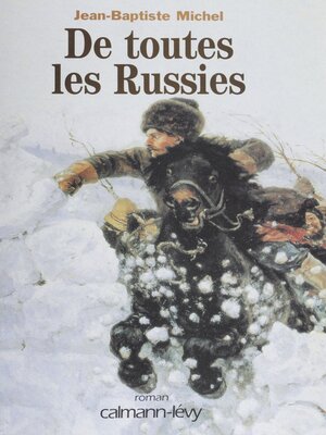 cover image of De toutes les Russies